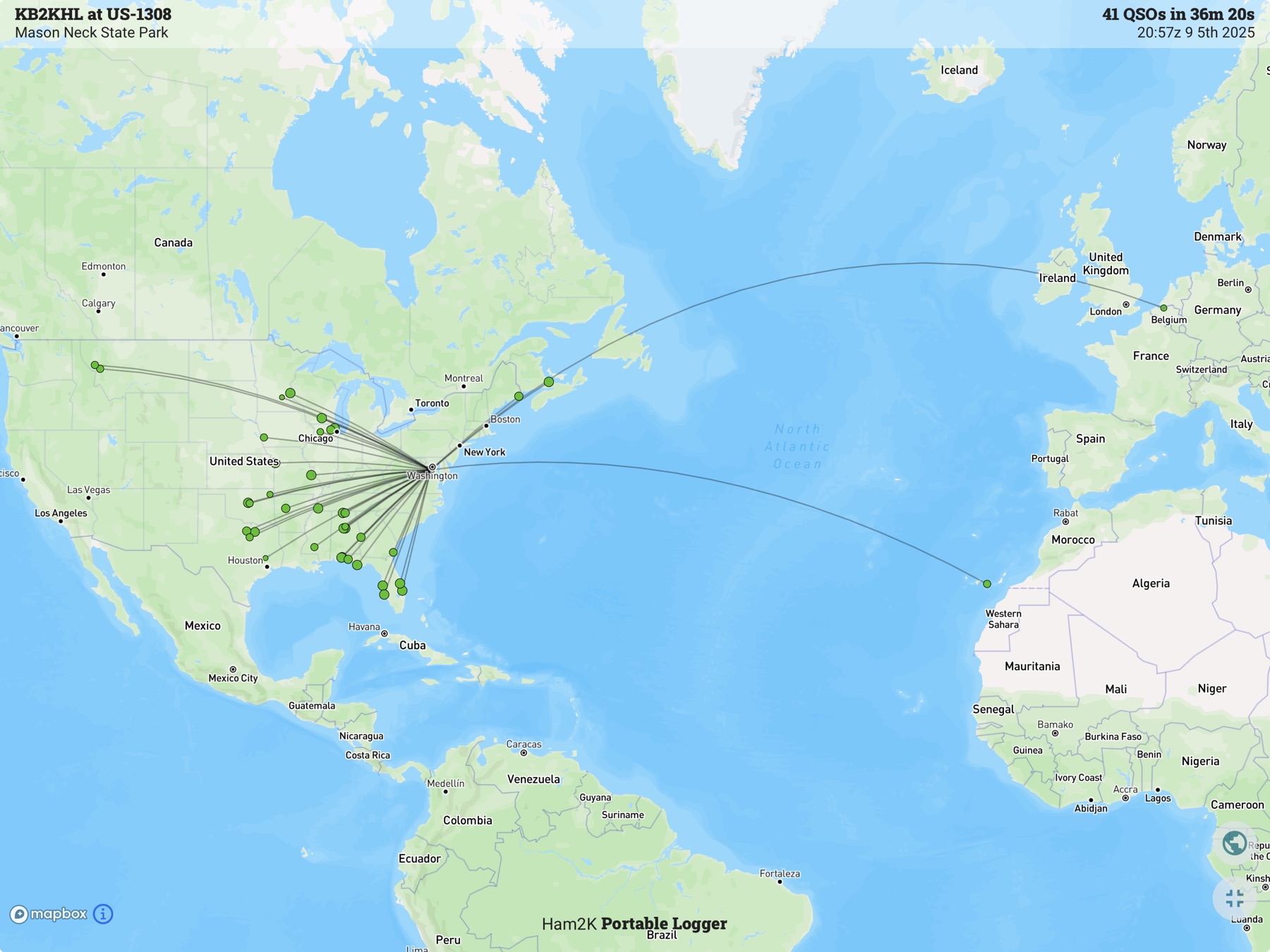 Contact map for KB2KHL at US-1308